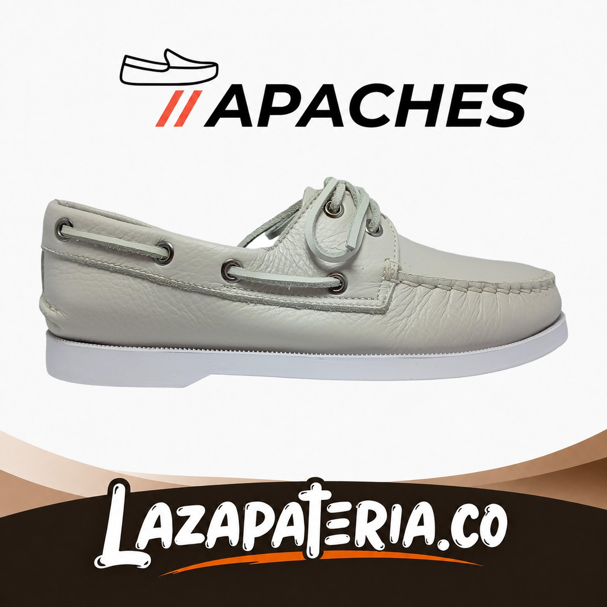 Mocasines Apaches Beige para hombre