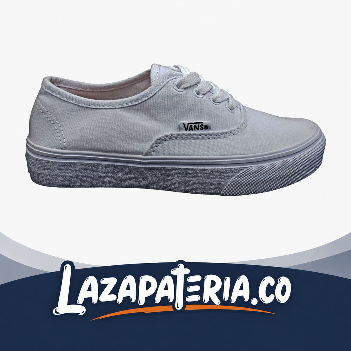 Zapatos Vans Authentic Blanco para toda la familia