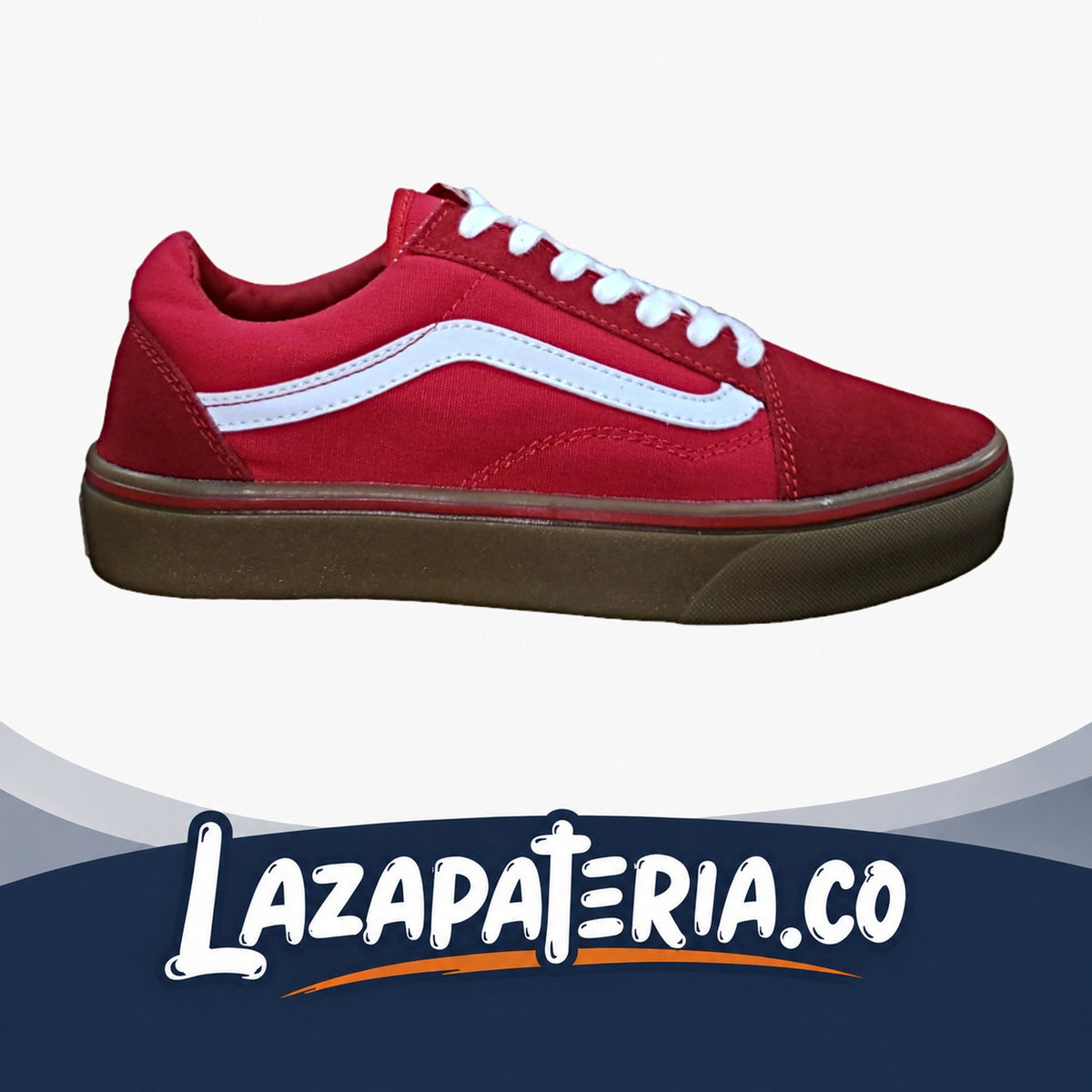 Zapatos Vans Old School Rojo para toda la familia
