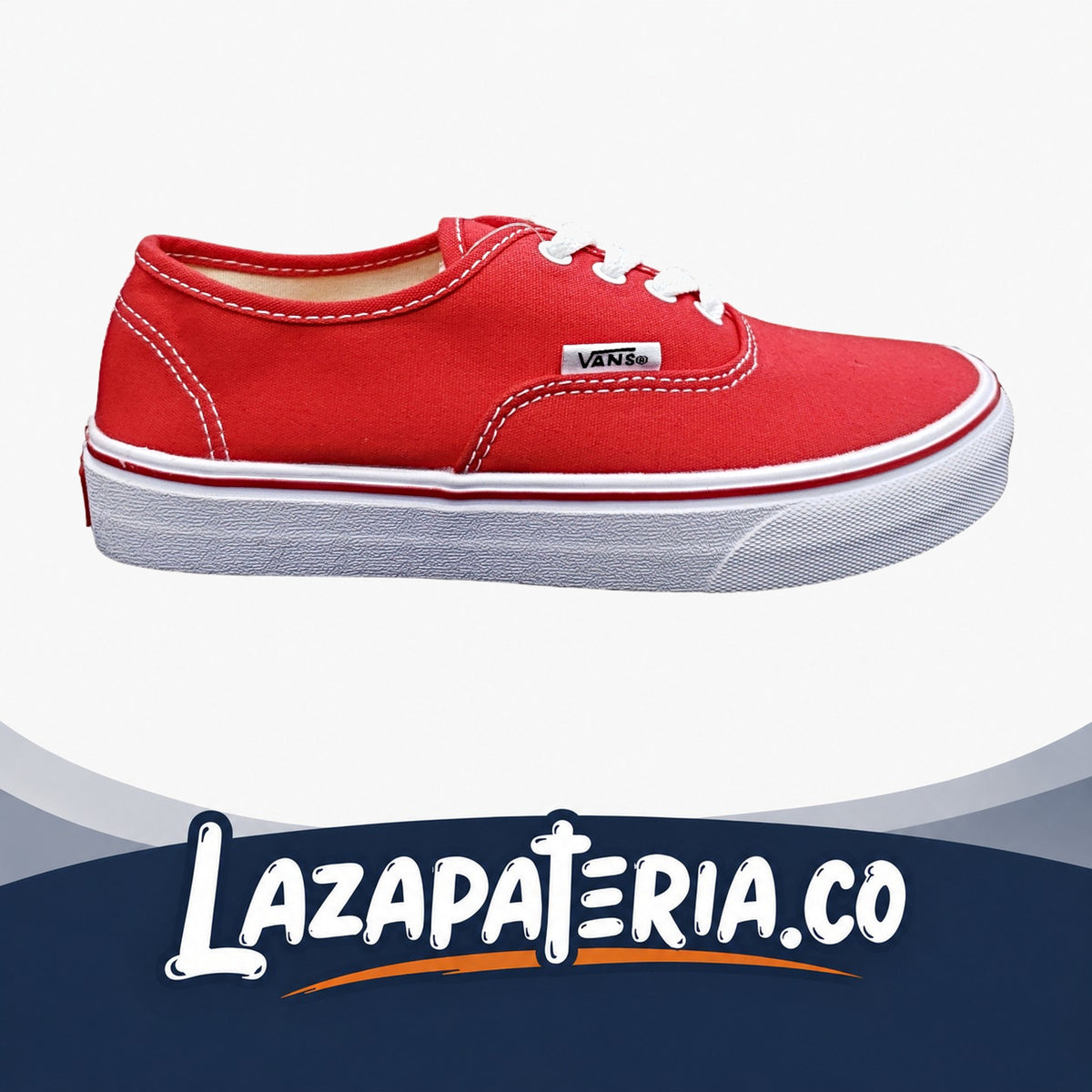 Zapatos Vans Authentic Rojo para toda la familia