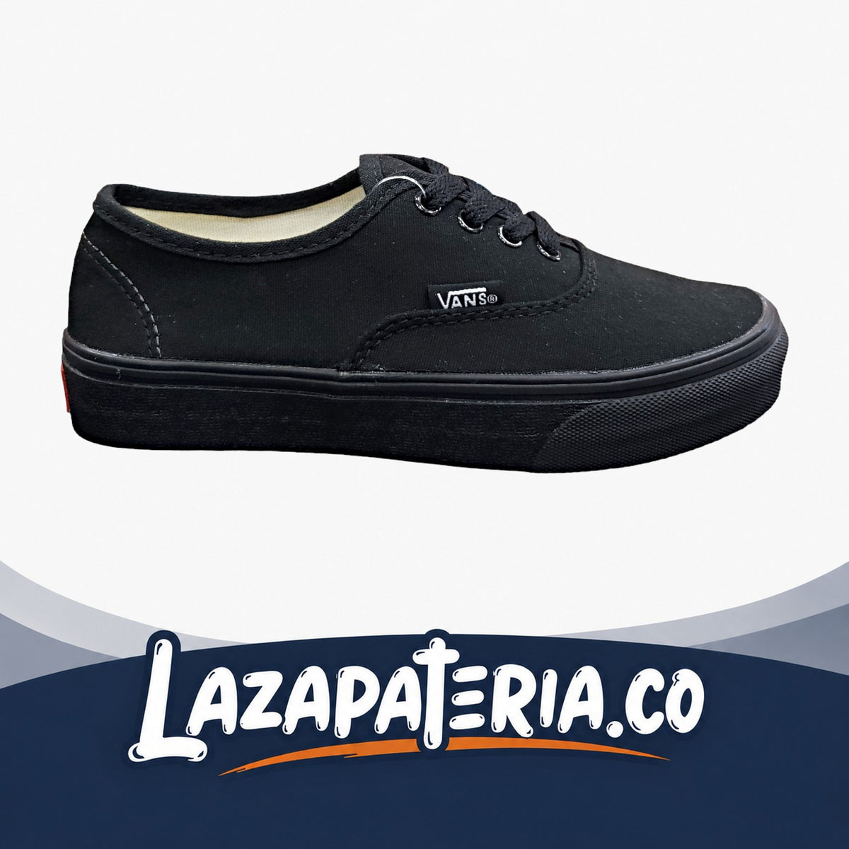 Zapatos Vans Authentic Negro para toda la familia