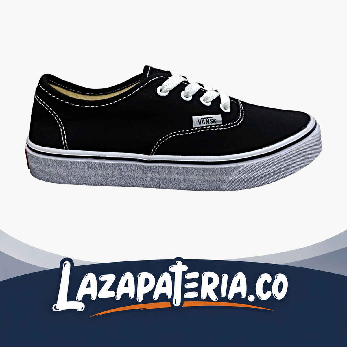 Zapatos Vans Authentic Negro para toda la familia
