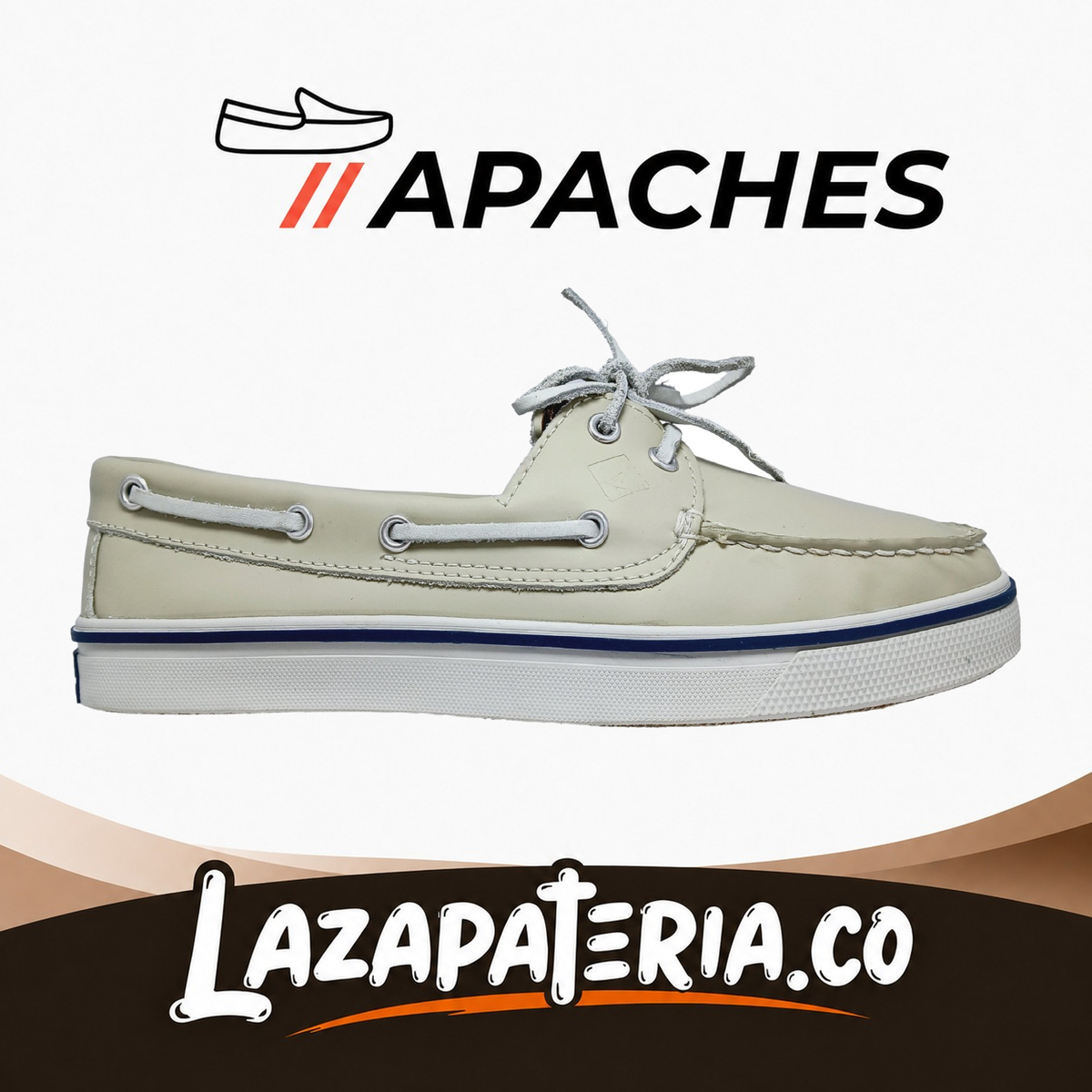 Mocasines Apaches Beige para hombre