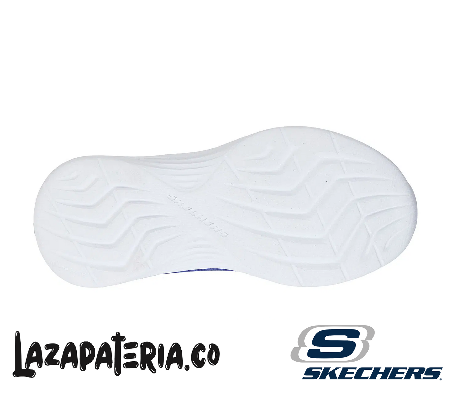 Tenis Skechers Selectors Azul Navy para niña, vista 4