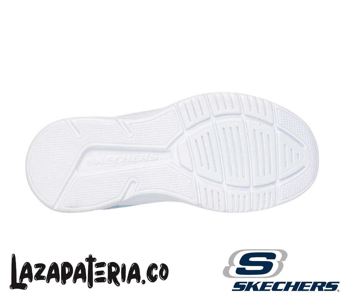 Tenis Skechers Microspec Advance Blanco para niña, vista 4