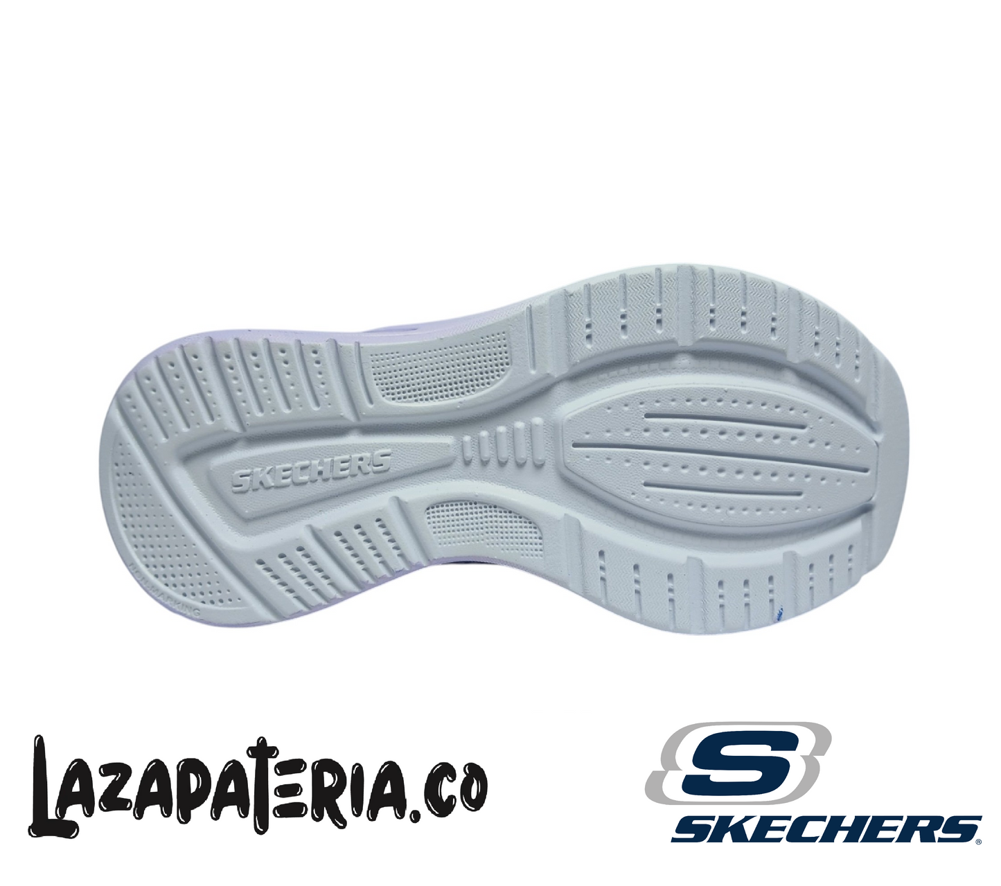 Tenis Skechers Microspec Lila para niña, vista 4