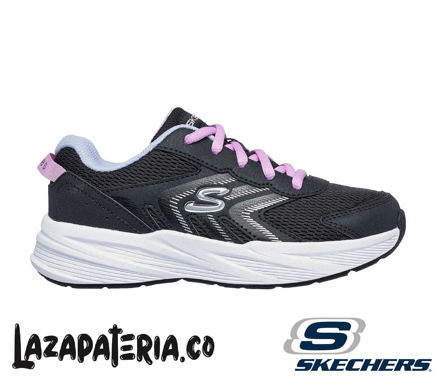 SKECHERS NIÑA MICROSPEC MULTICOLOR C30P3643LBKMT