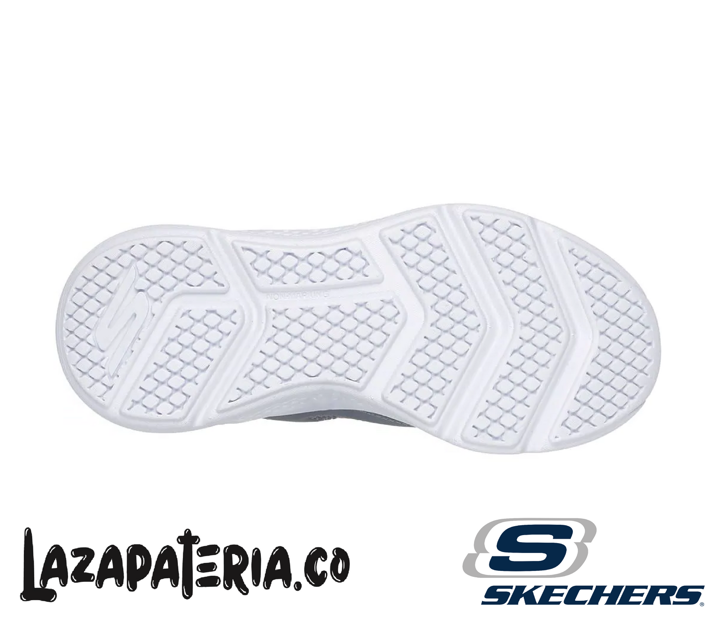 Tenis Skechers GOrun Elevate Gris para niña, vista 4