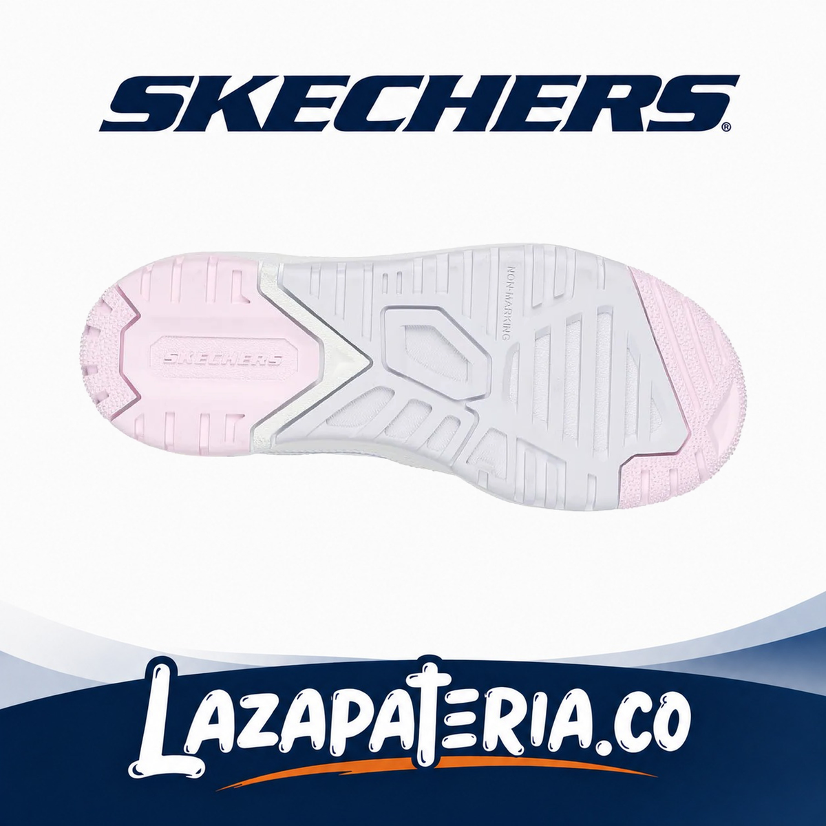 Tenis Skechers Skx-228 Multicolor para niña, vista 4