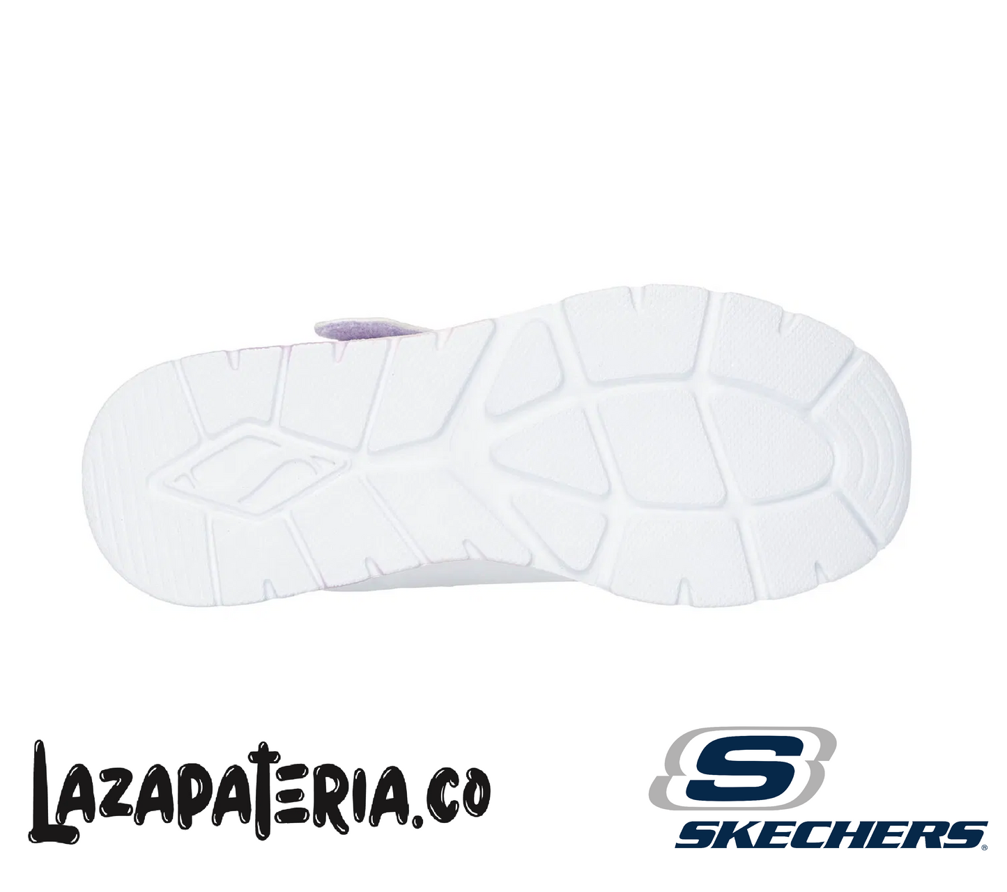 Tenis Skechers UNO Multicolor para niña, vista 4