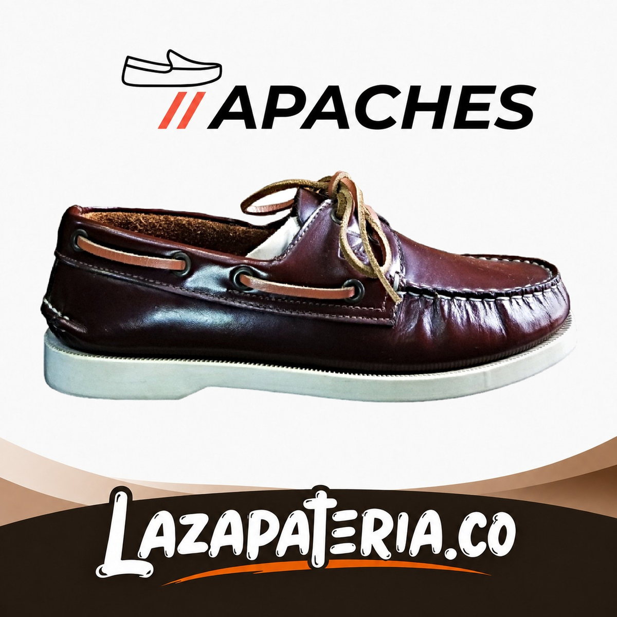 Mocasines Apaches Amareto Miel para hombre