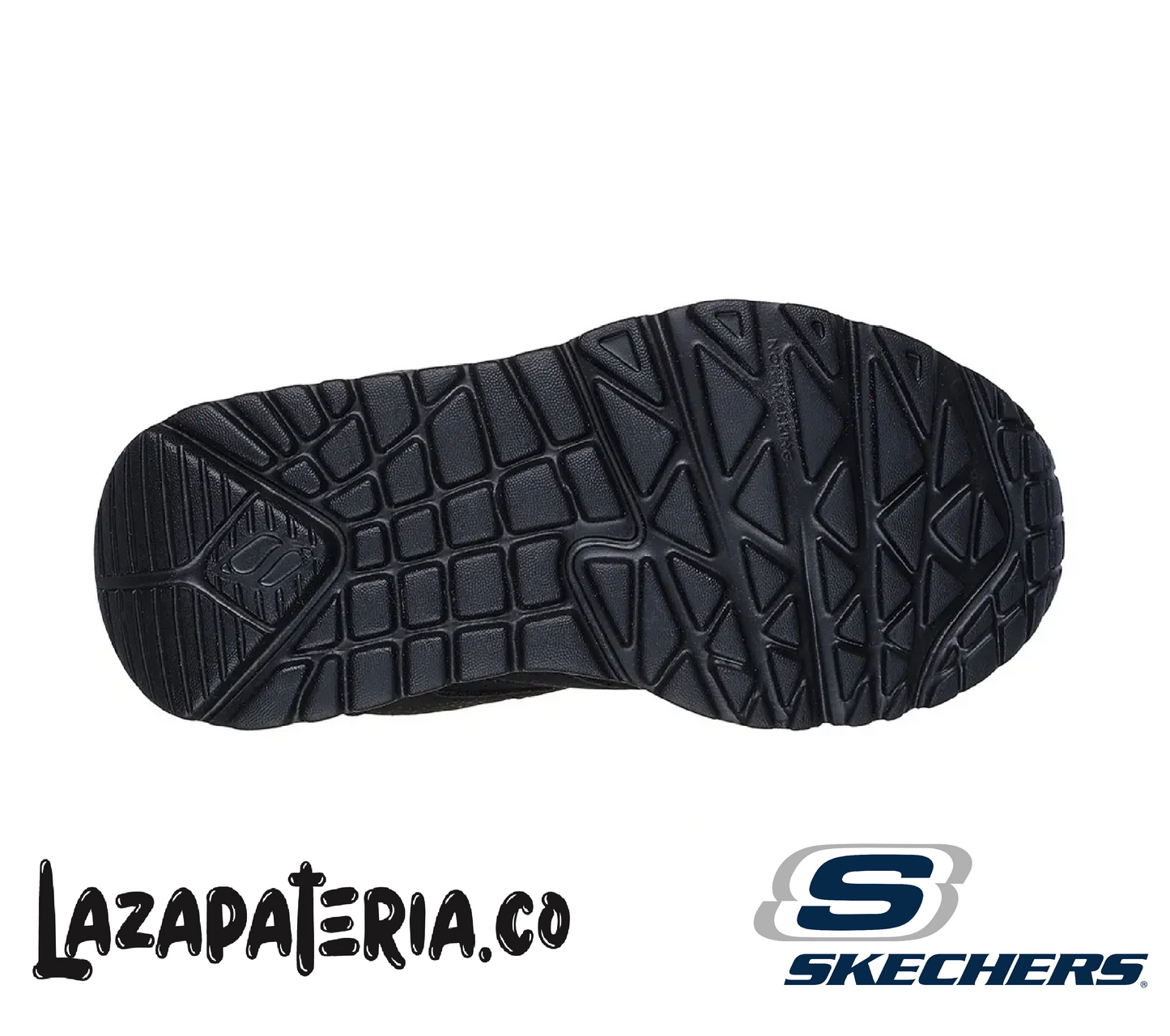 Tenis Skechers UNO Lite Negro para toda la familia, vista 4
