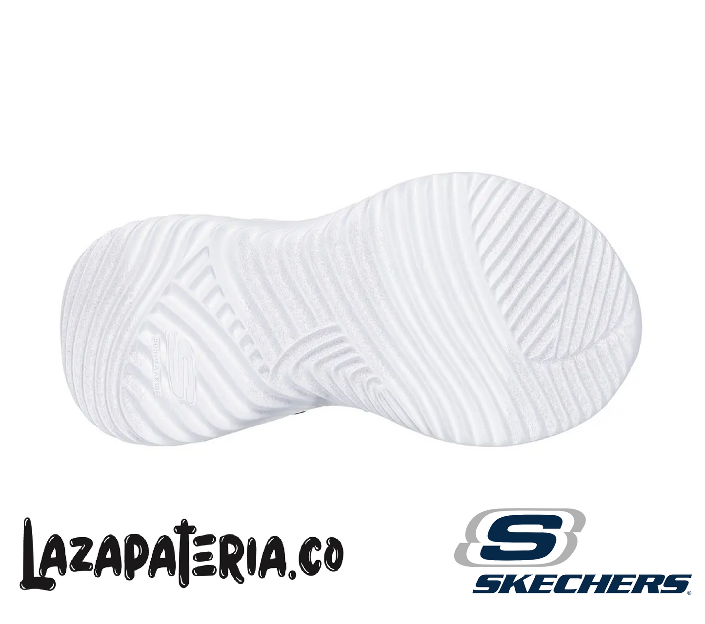 Tenis Skechers Slip-ins Gris Carbón para niño, vista 4