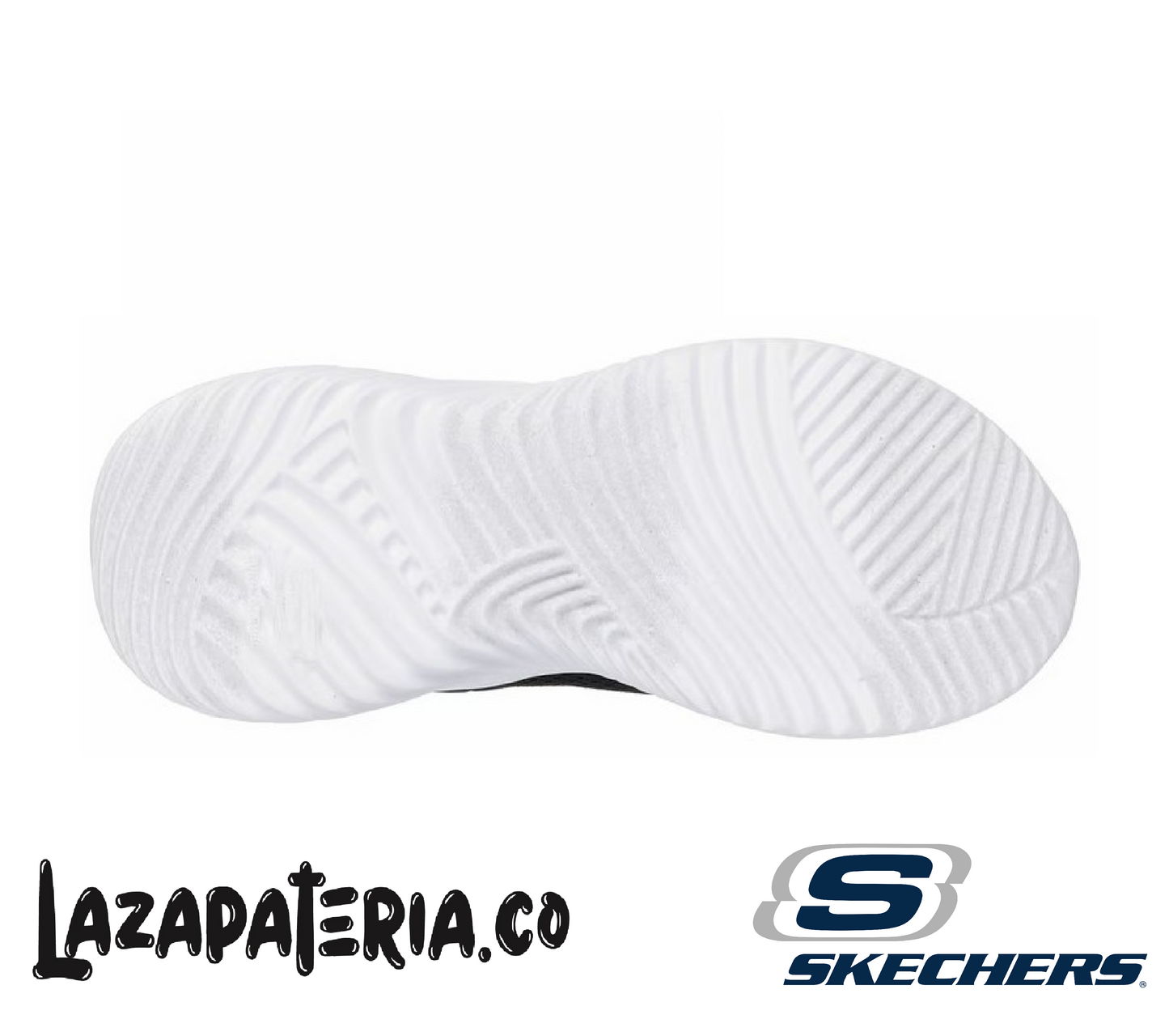 Tenis Skechers Selectors Gris Carbón para niño, vista 4