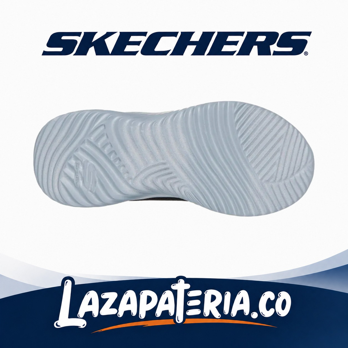 Tenis Skechers Bounder Negro para niño, vista 4