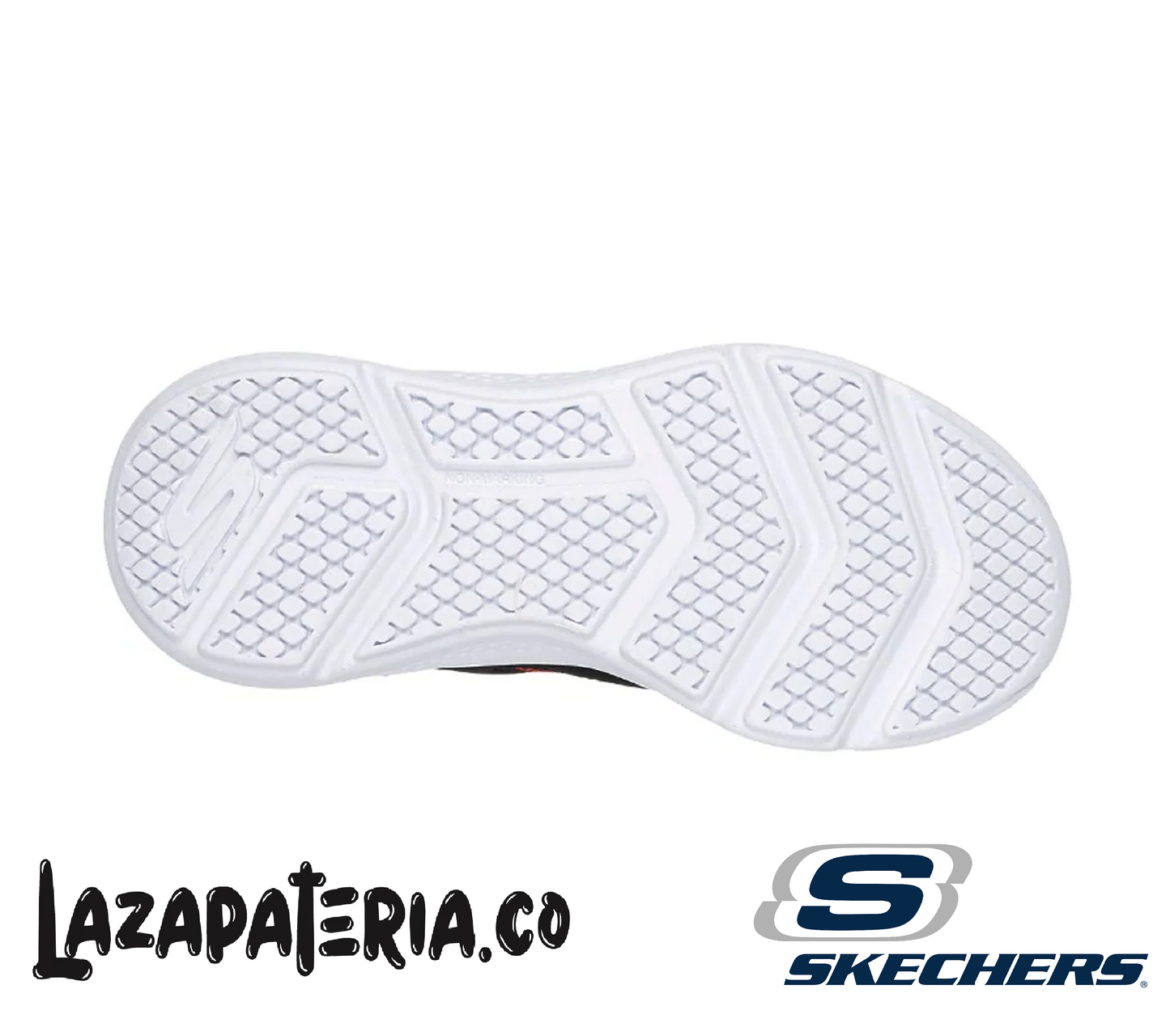 Tenis Skechers GOrun Elevate Negro para niño, vista 4