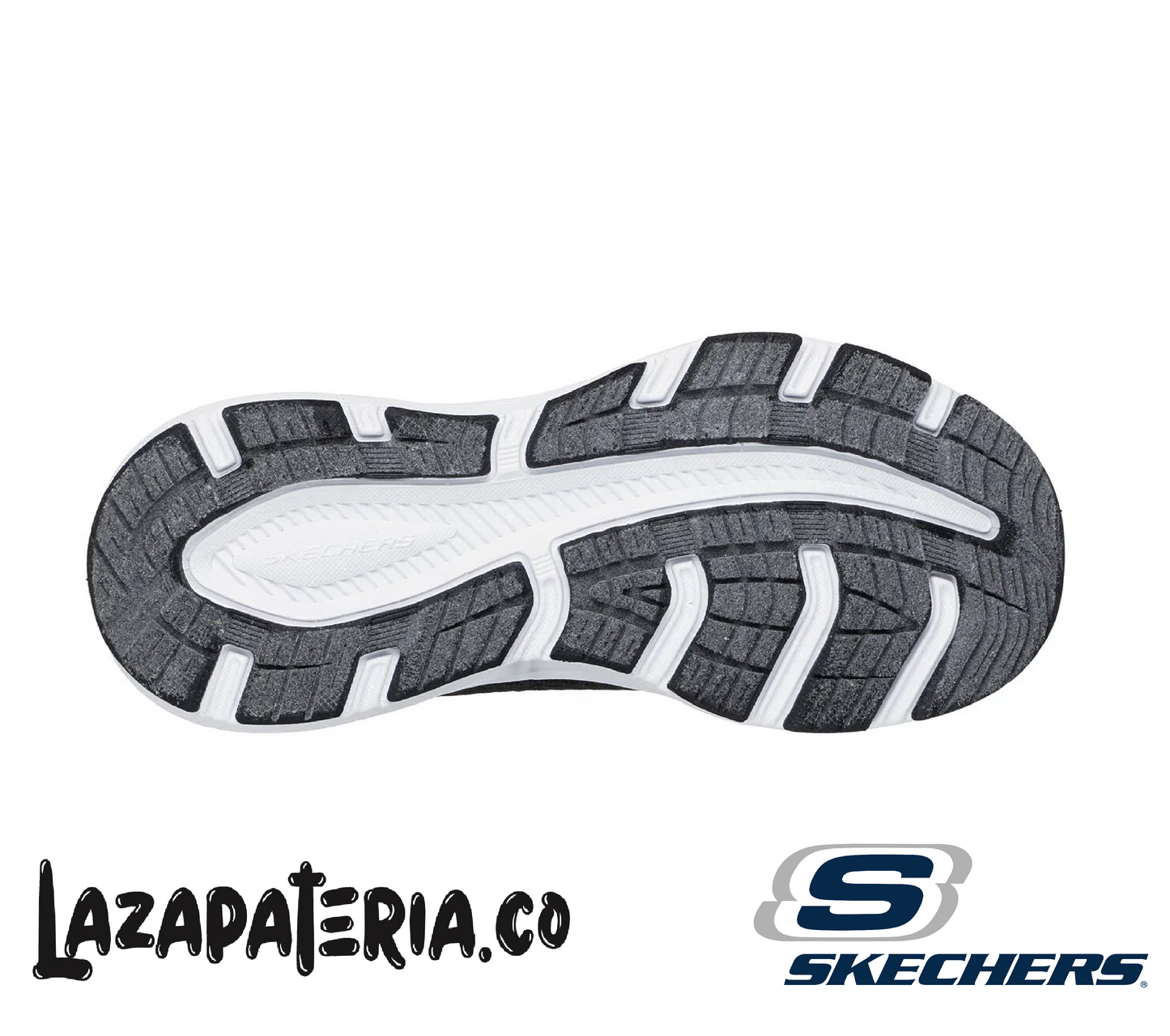 Tenis Skechers Edgeride Negro para niño, vista 4