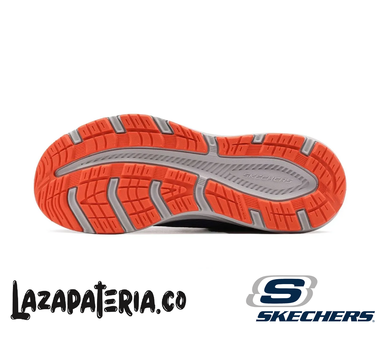 Tenis Skechers Edgeride Azul Navy para niño, vista 4