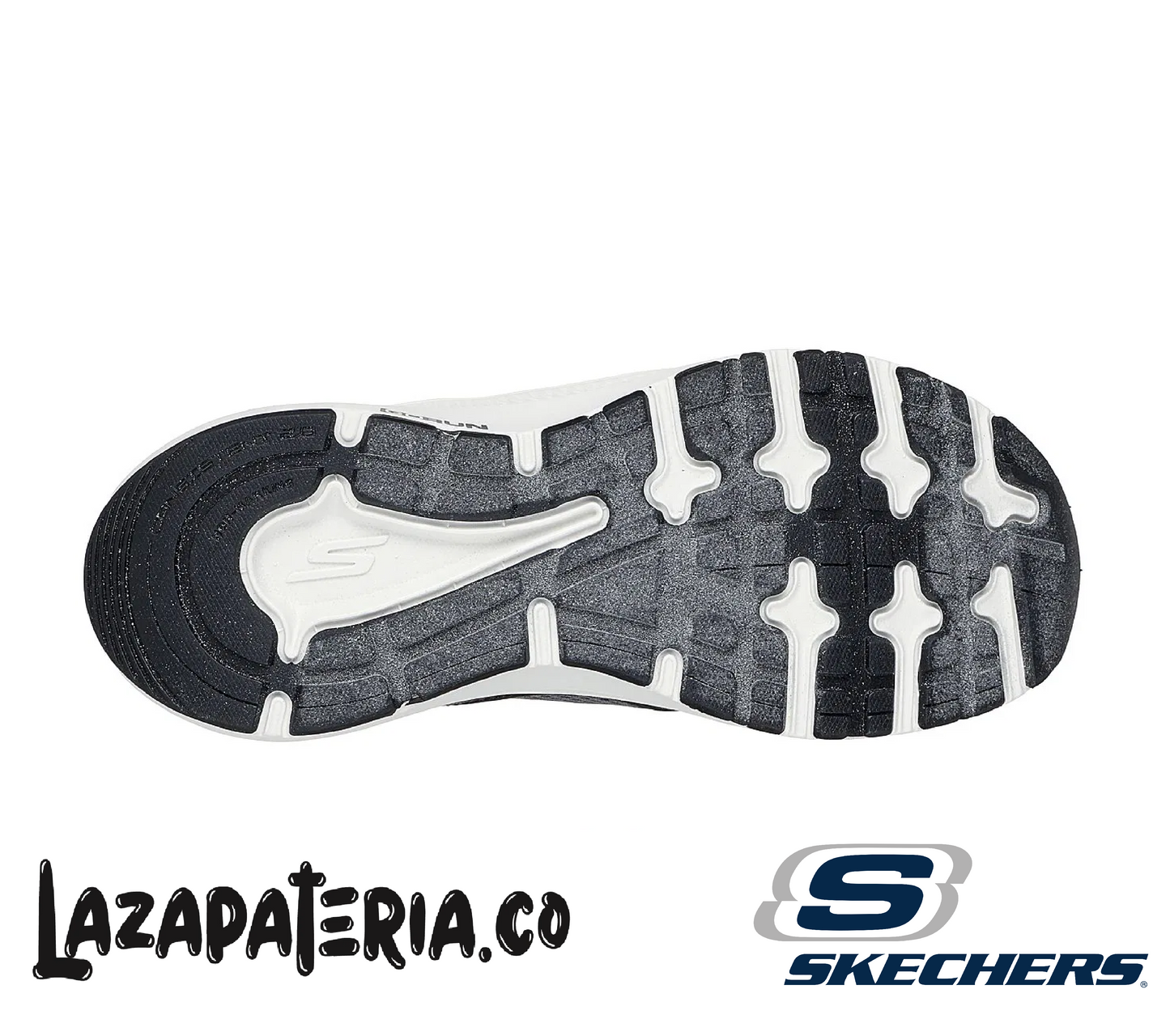Tenis Skechers GOrun Negro para niño, vista 4