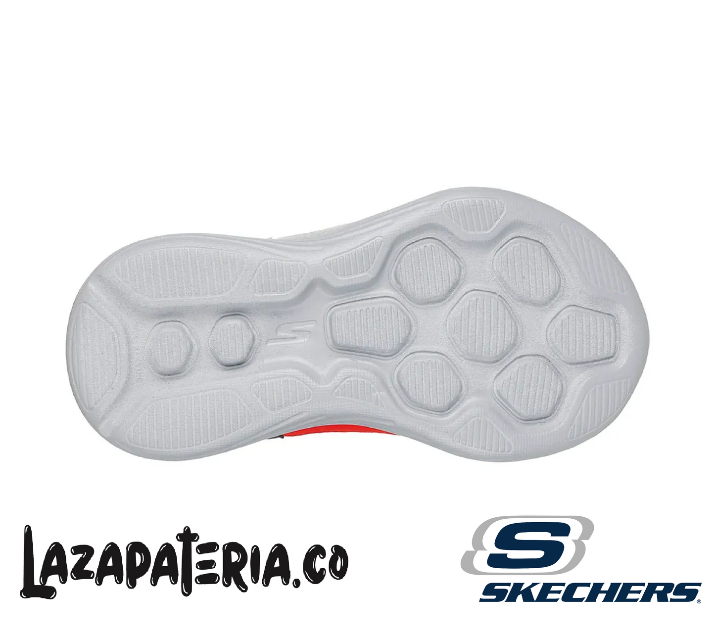 Tenis Skechers GOrun Rojo para niño, vista 4