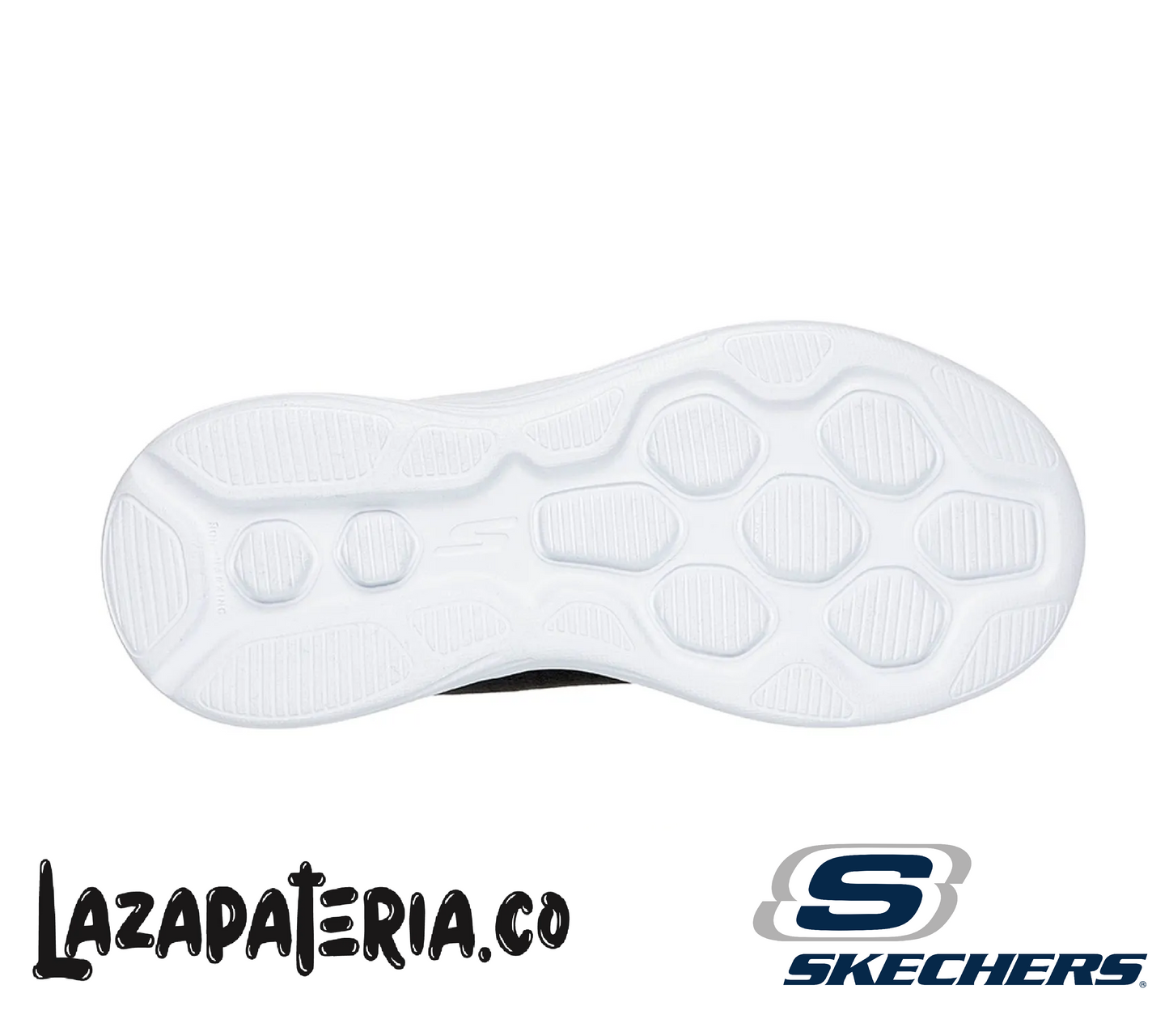Tenis Skechers GOrun Azul Navy para niño, vista 4