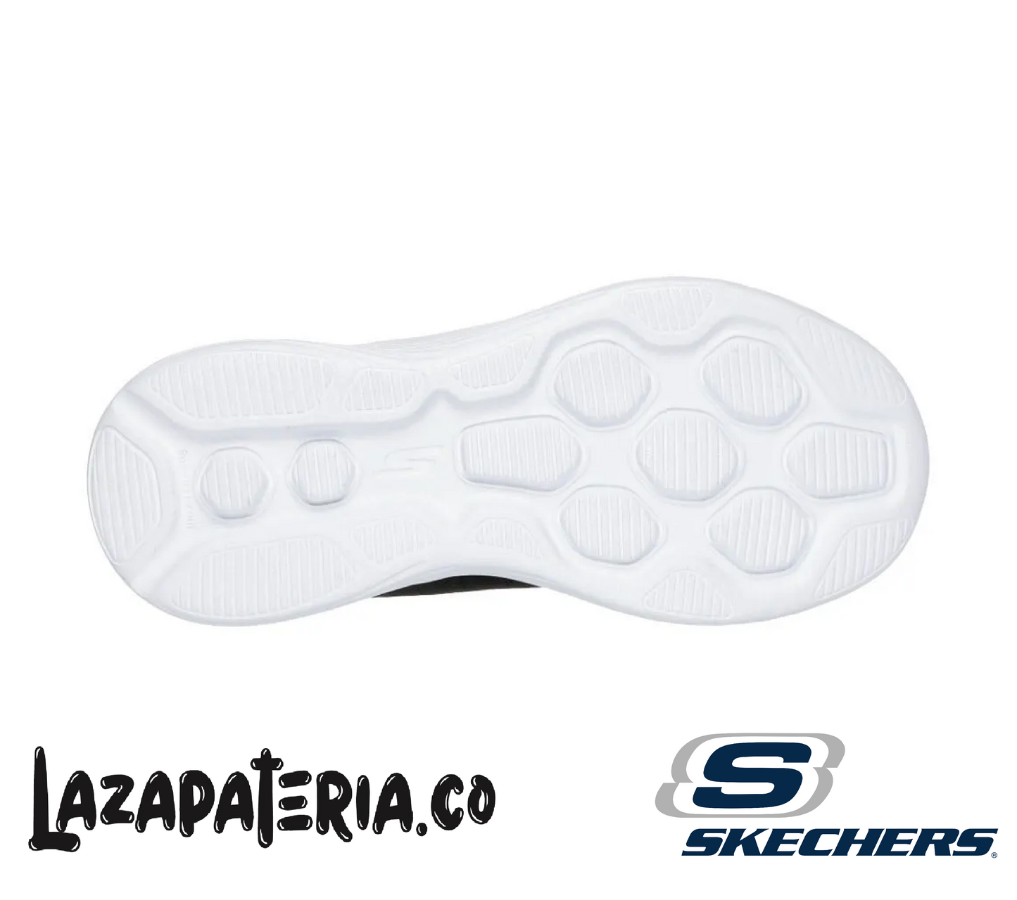 Tenis Skechers GOrun Azul Navy para niño, vista 3