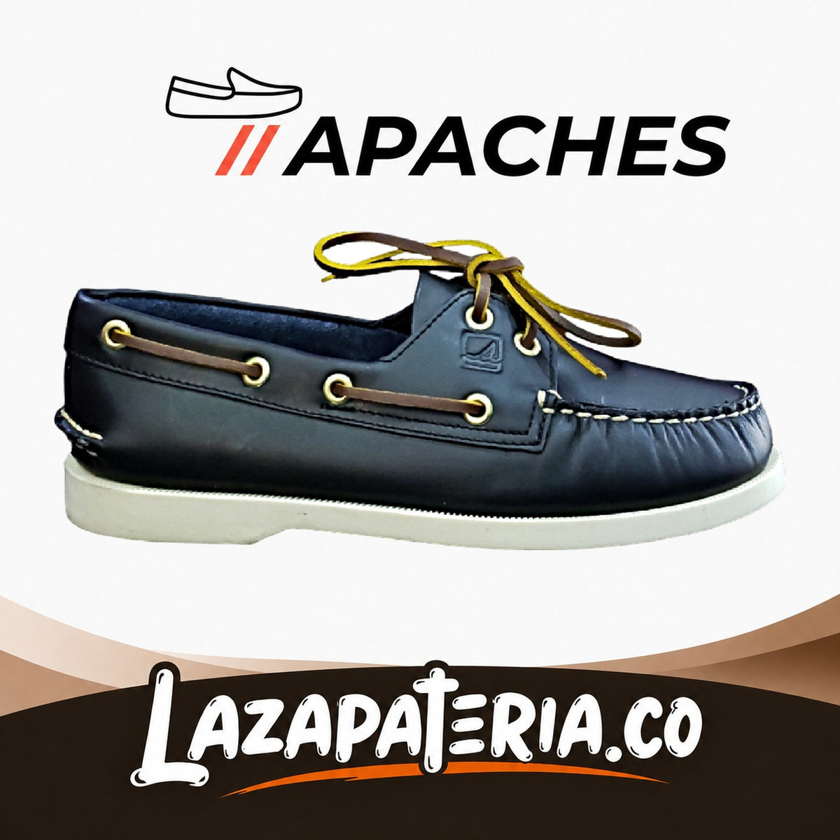 Mocasines Apaches Azul para hombre