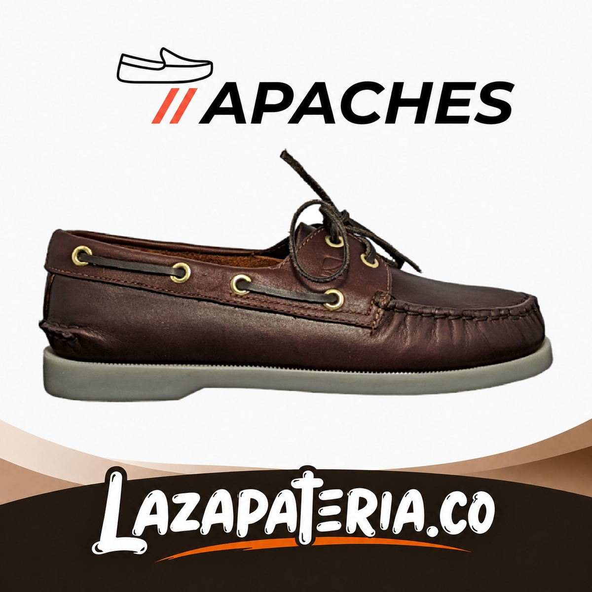 Mocasines Apaches Amareto para hombre