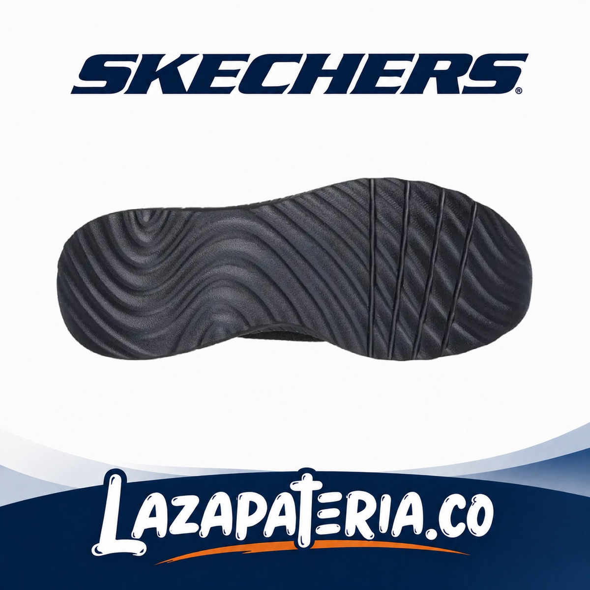 Tenis Skechers Slip-ins Negro para mujer, vista 4