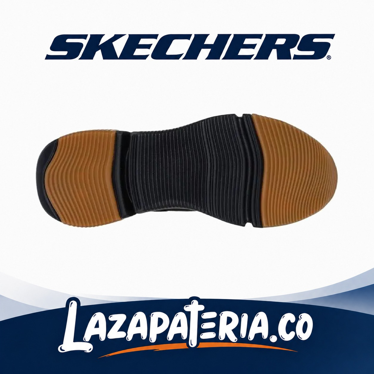 Tenis Skechers Slip-ins Negro para hombre, vista 4