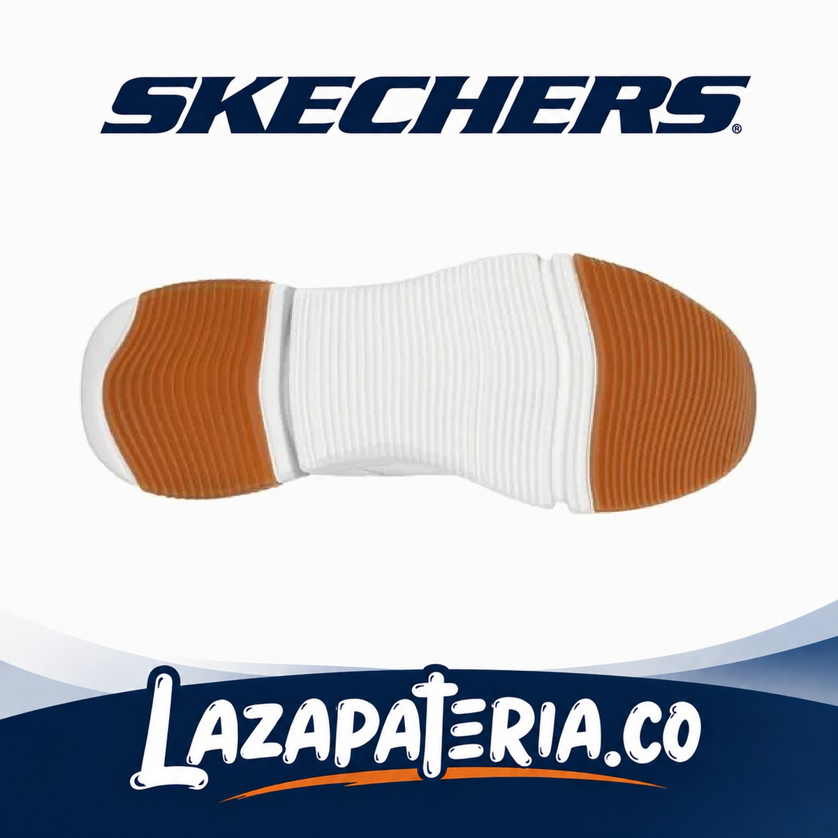 Tenis Skechers Slip-ins Blanco para hombre, vista 4