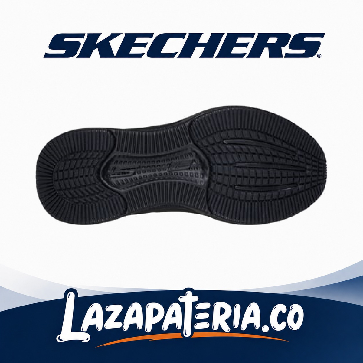 Tenis Skechers GOrun Negro para mujer, vista 4