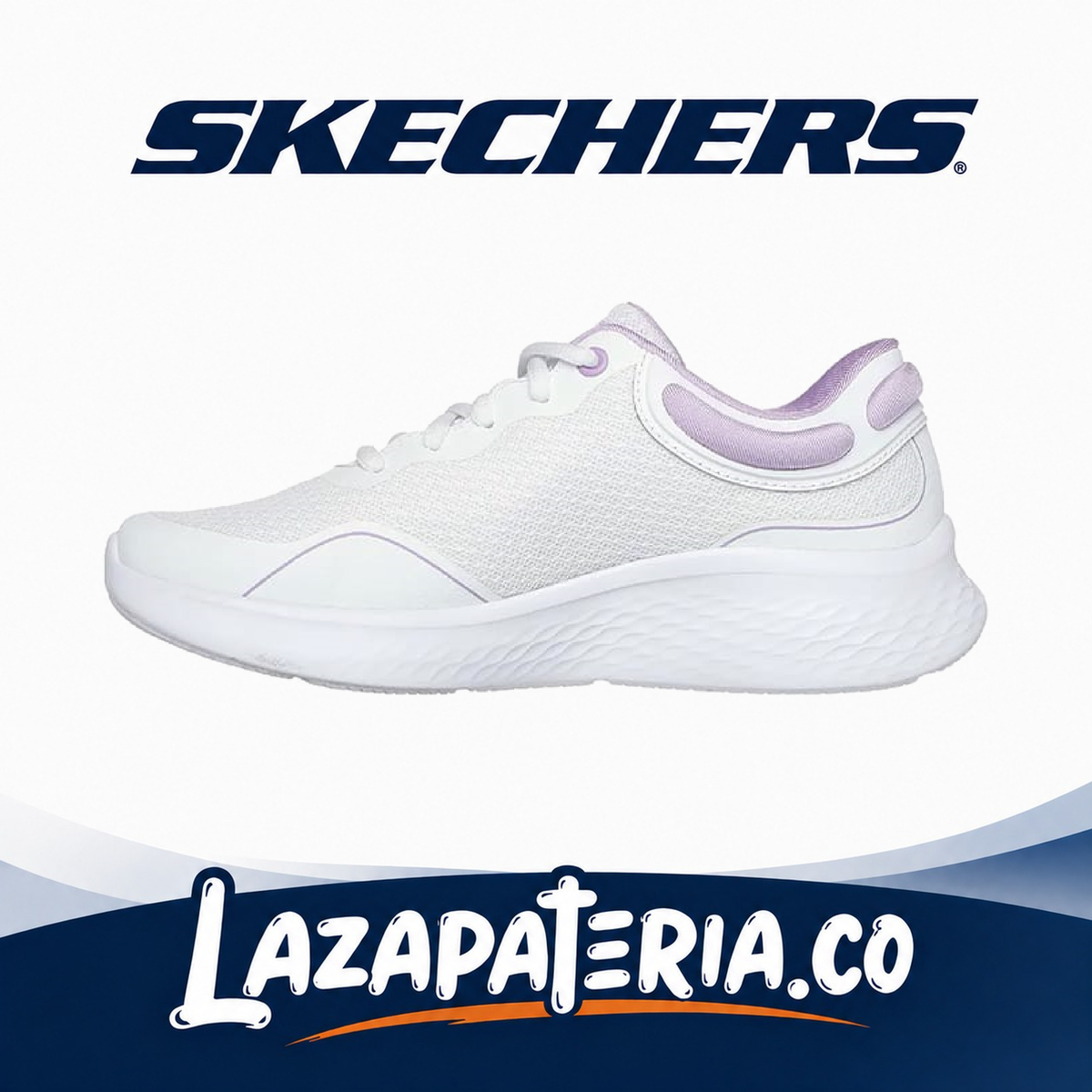 Tenis Skechers Skech-Lite Pro Blanco para mujer, vista 3