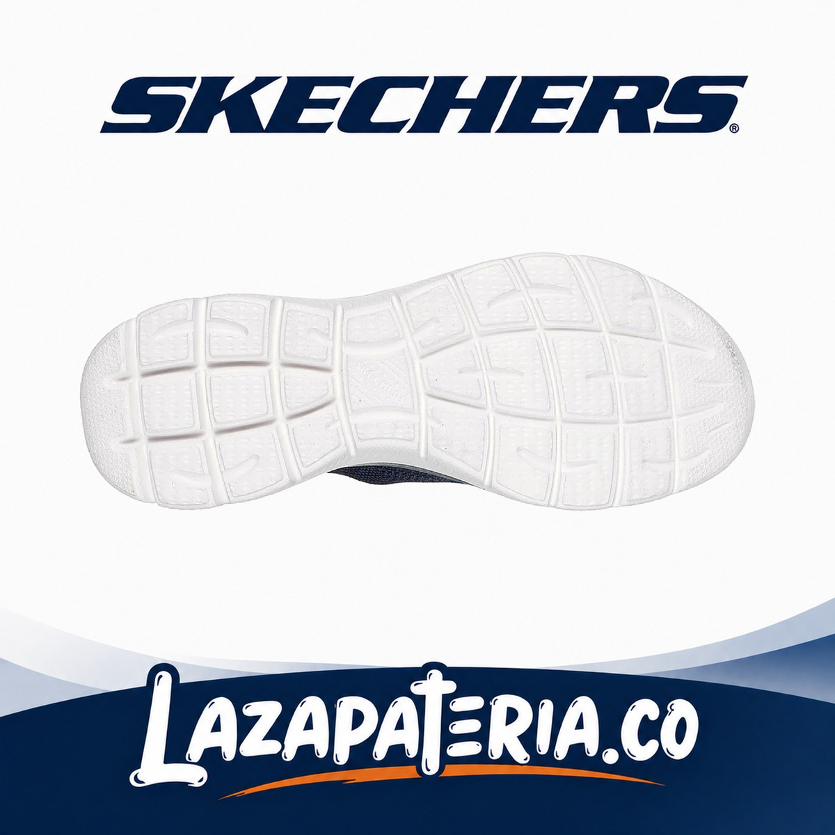 Tenis Skechers Summits Azul Navy para mujer, vista 4
