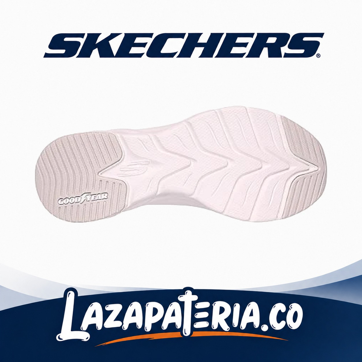 Tenis Skechers Slip-ins Beige para mujer, vista 4