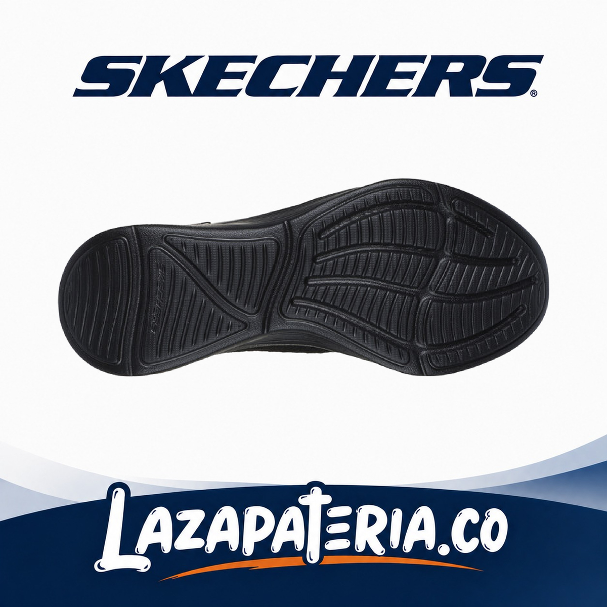 Tenis Skechers Slip-ins Negro para mujer, vista 4