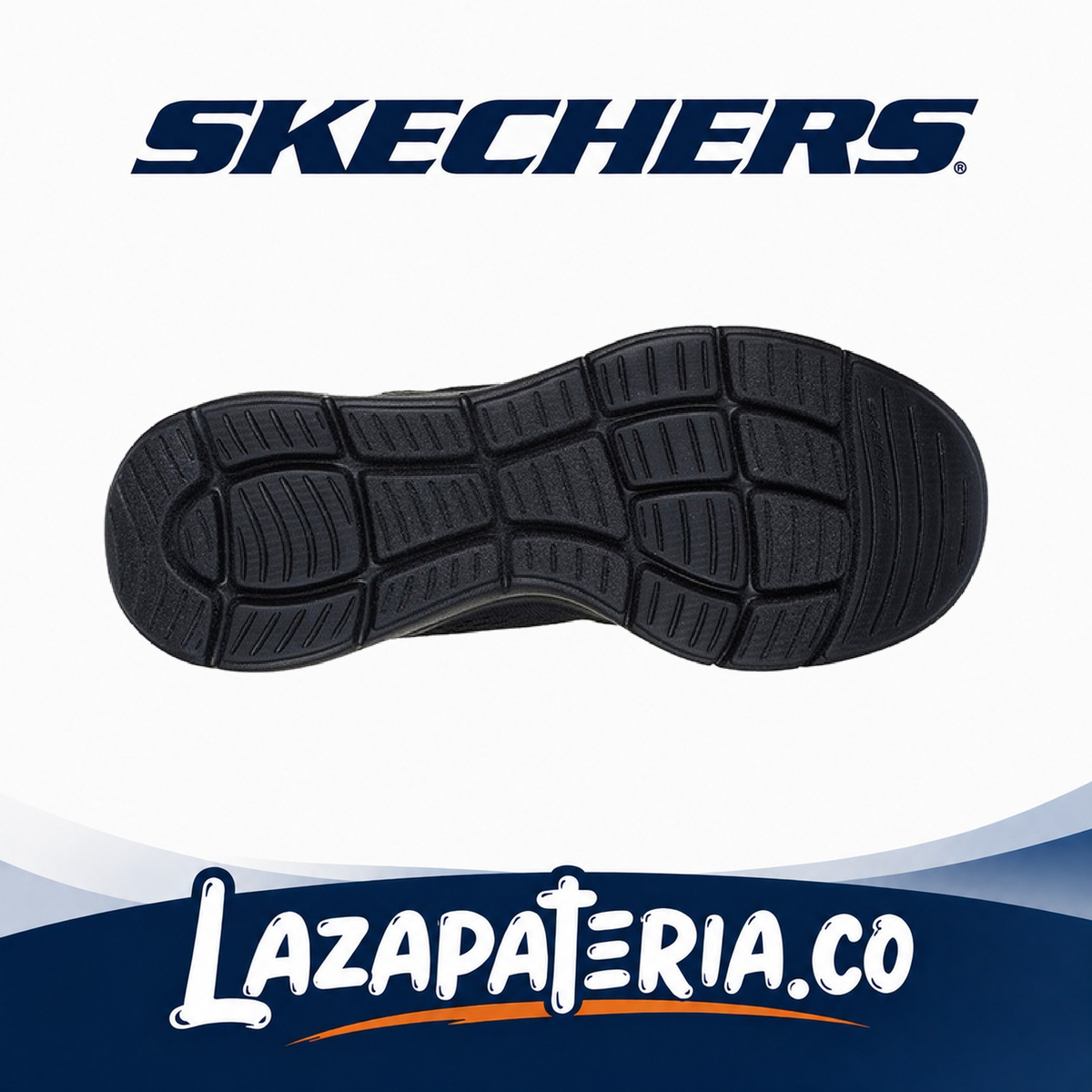 Tenis Skechers Skech-Air Dynamight Negro para mujer, vista 4