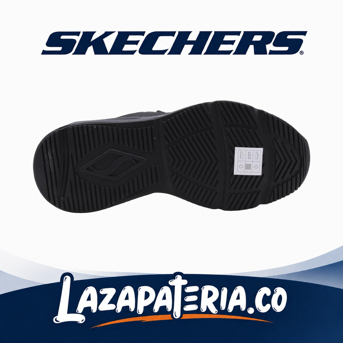 Tenis Skechers Tres-Air UNO Negro para mujer, vista 4