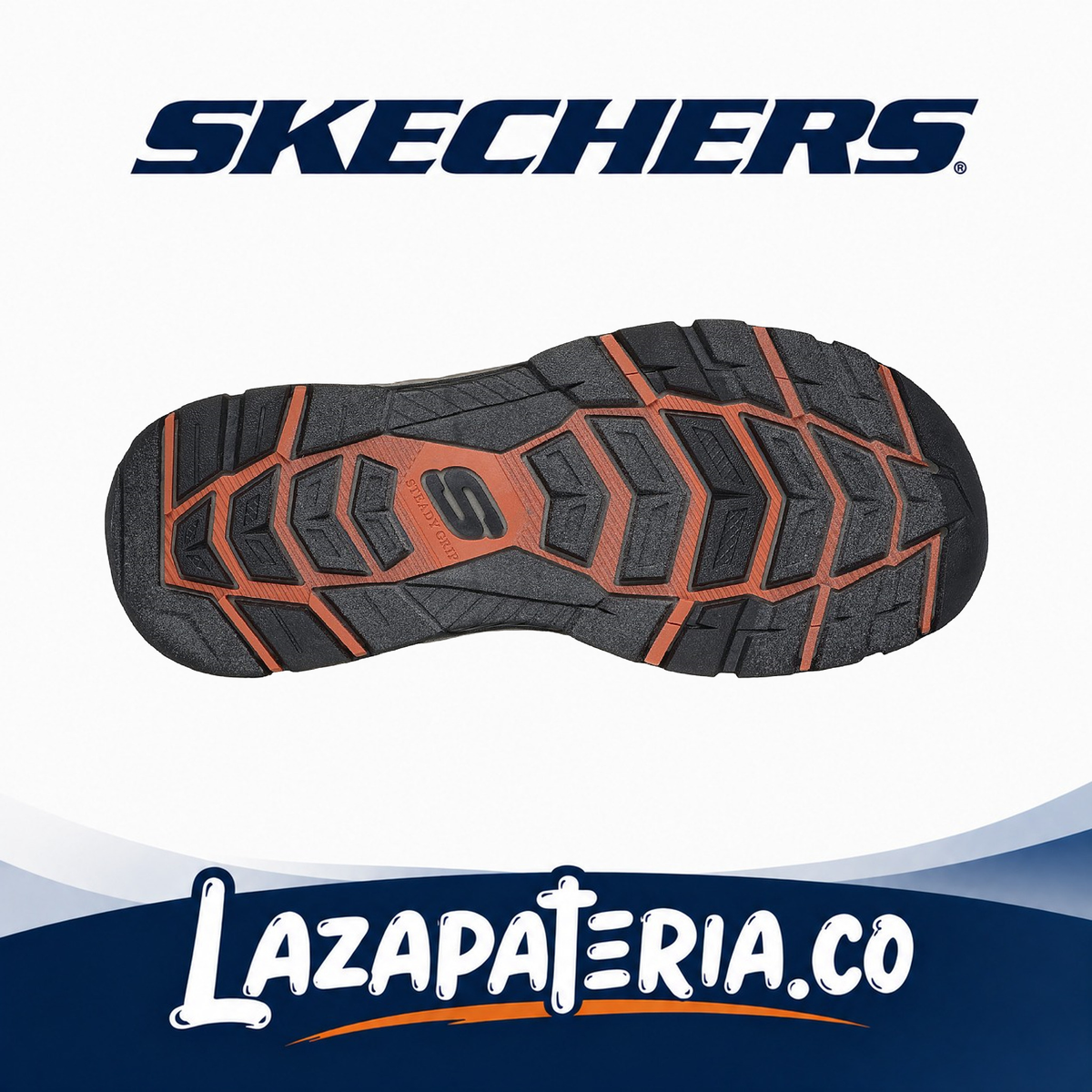 Sandalias Skechers Tresmen Verde Oliva para hombre, vista 4