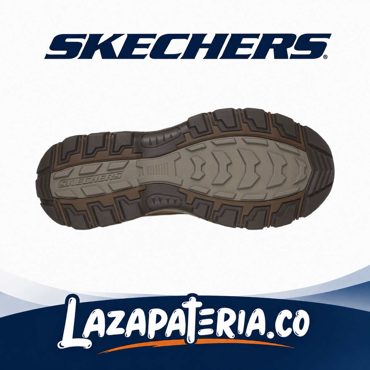 Mocasines Skechers Slip-ins Beige para hombre, vista 4