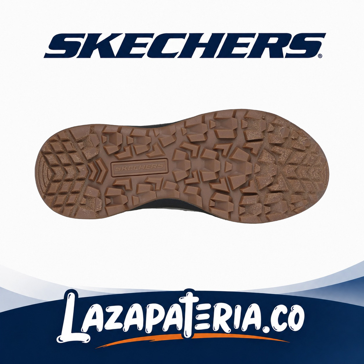 Tenis Skechers Cambert Gris para hombre, vista 4