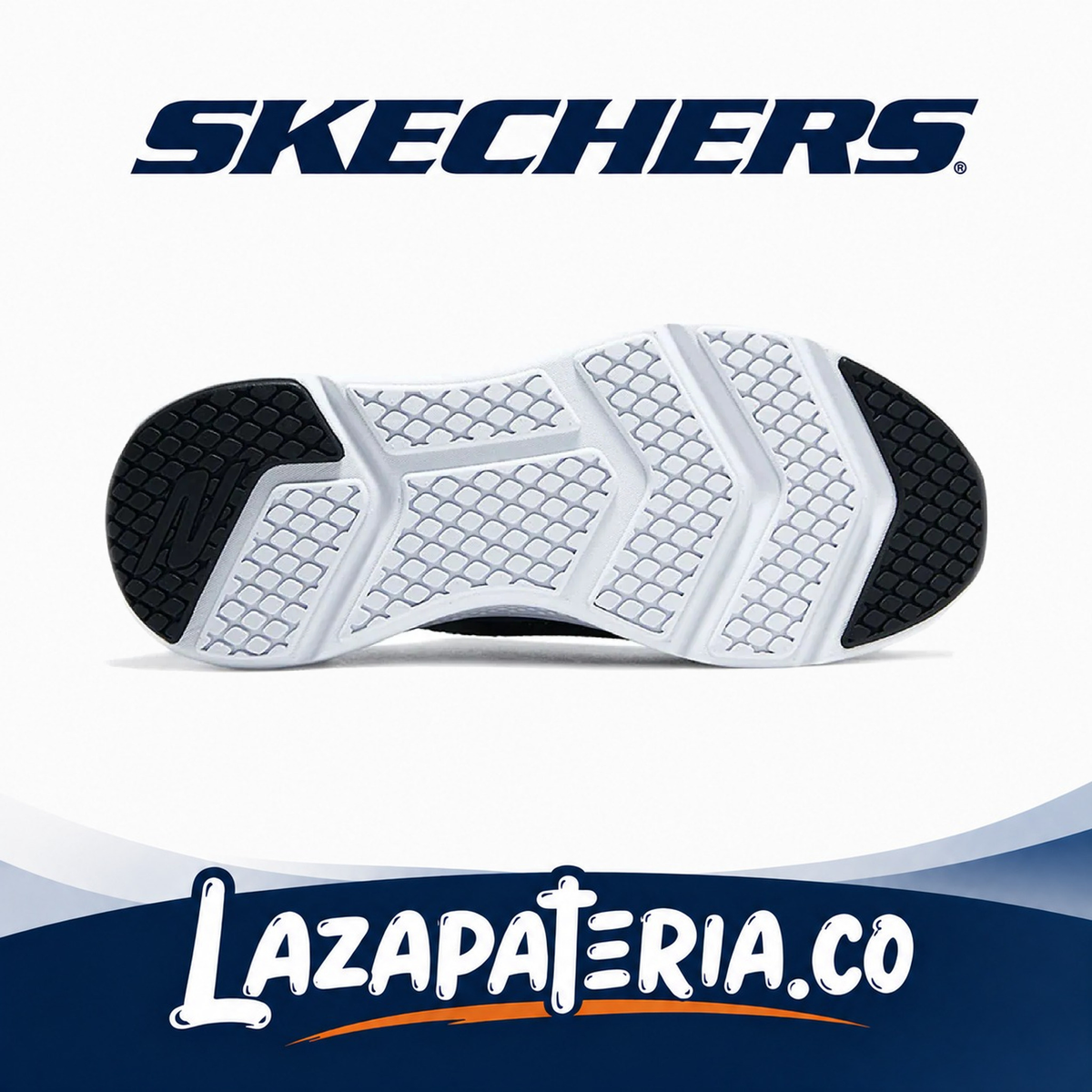 Tenis Skechers GOrun Negro para hombre, vista 4