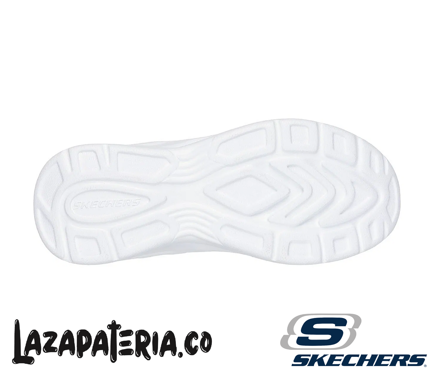 Tenis Skechers Dynamatic Negro para niña, vista 4