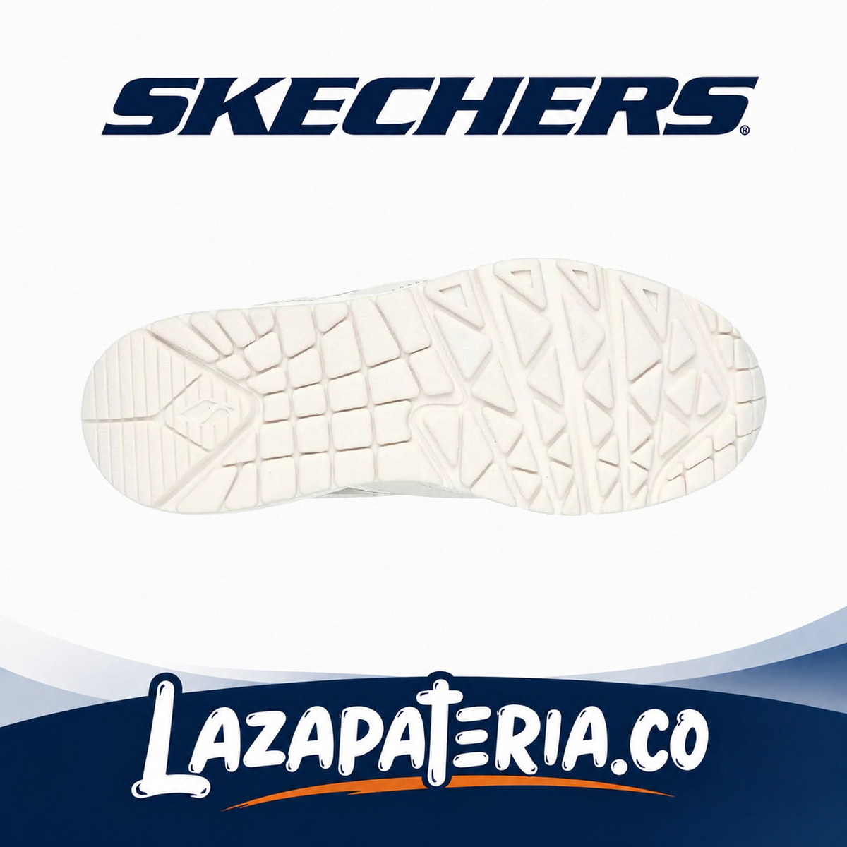 Tenis Skechers UNO Beige para niña, vista 3