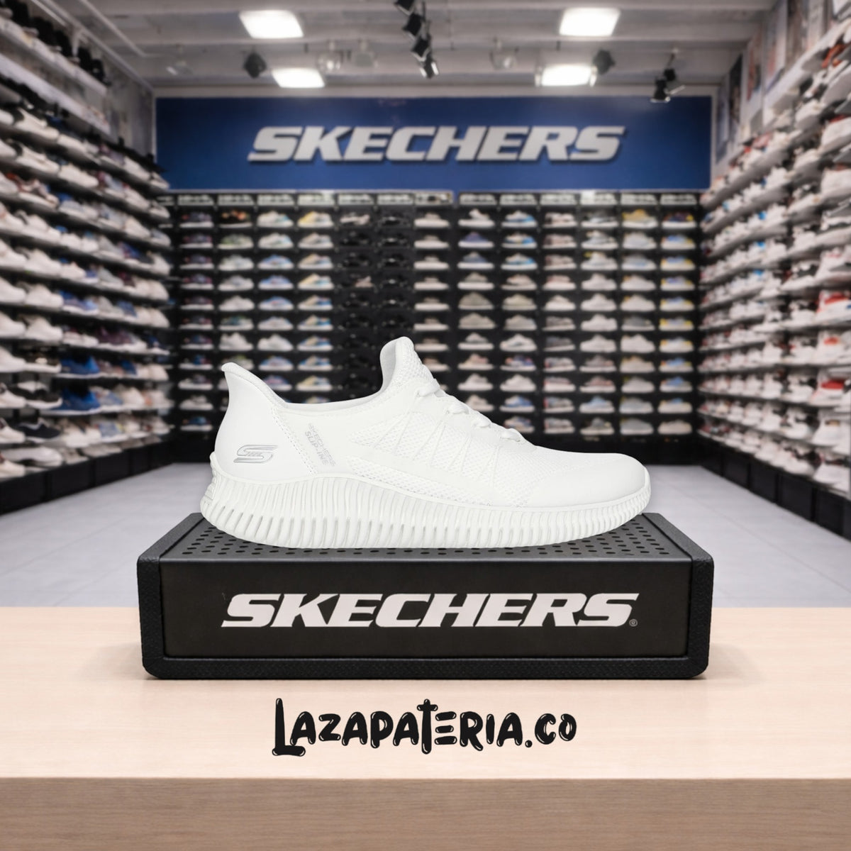 Tenis Skechers Slip-ins Blanco para mujer