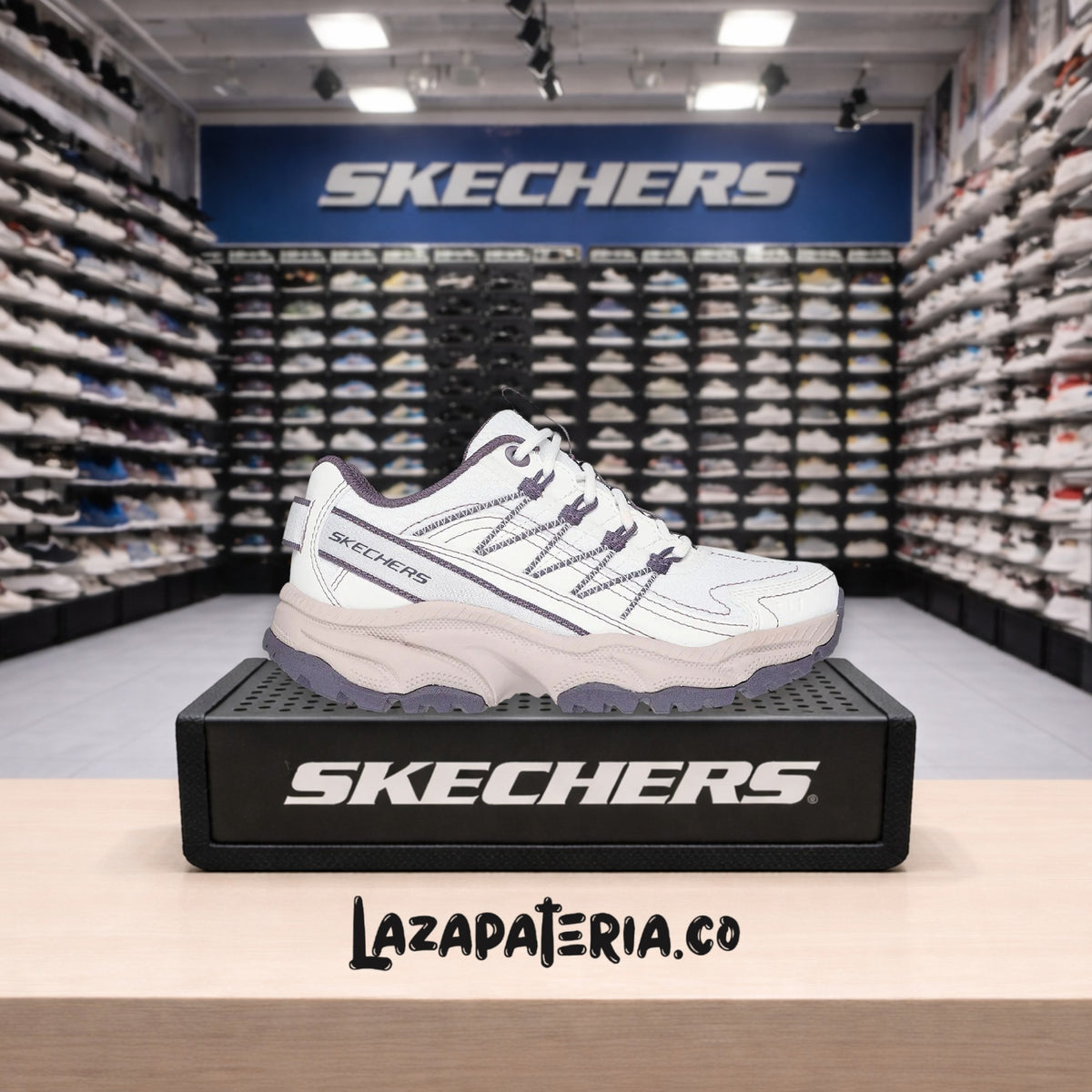 Tenis Skechers Vigor Blanco para mujer