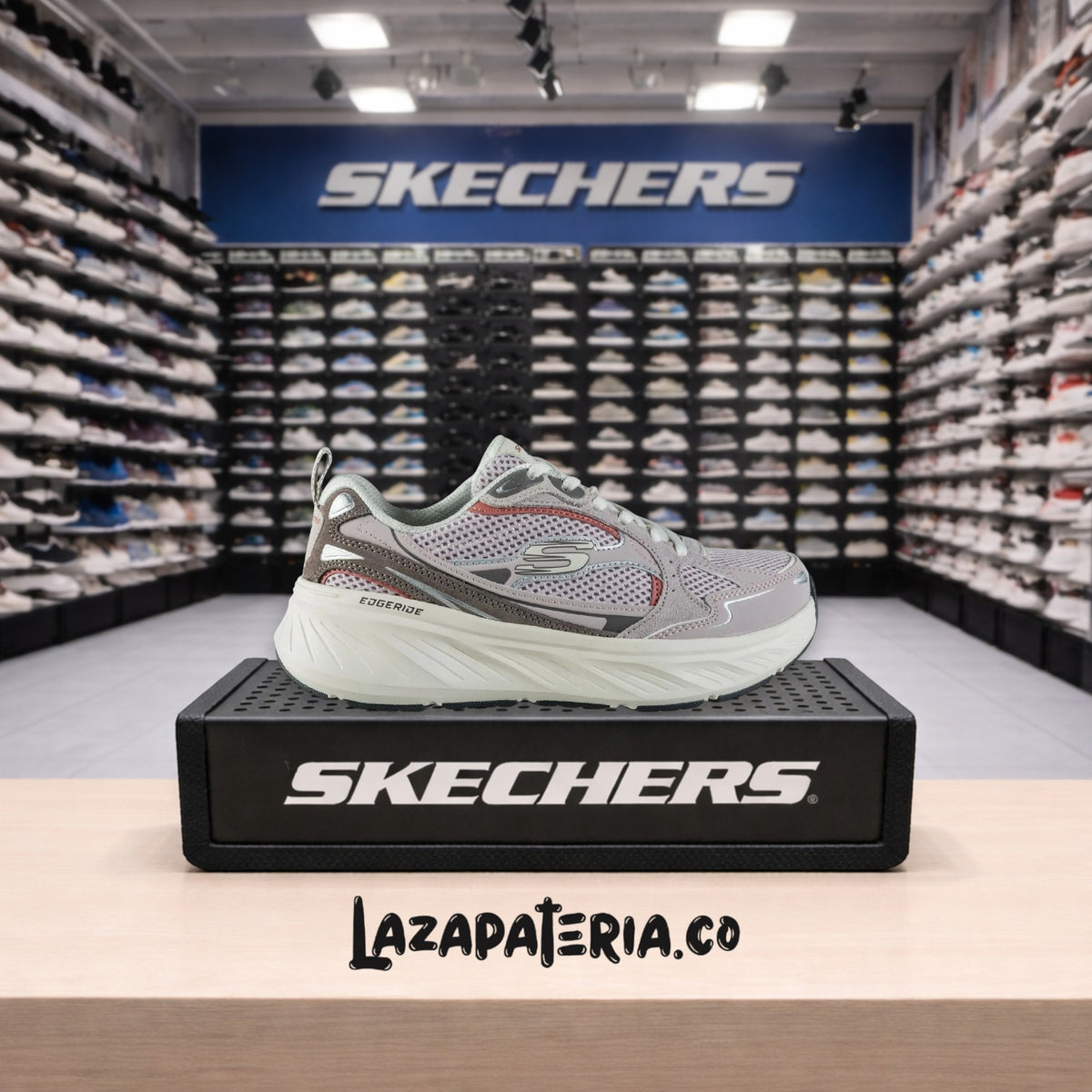 Tenis Skechers Edgeride Multicolor para mujer