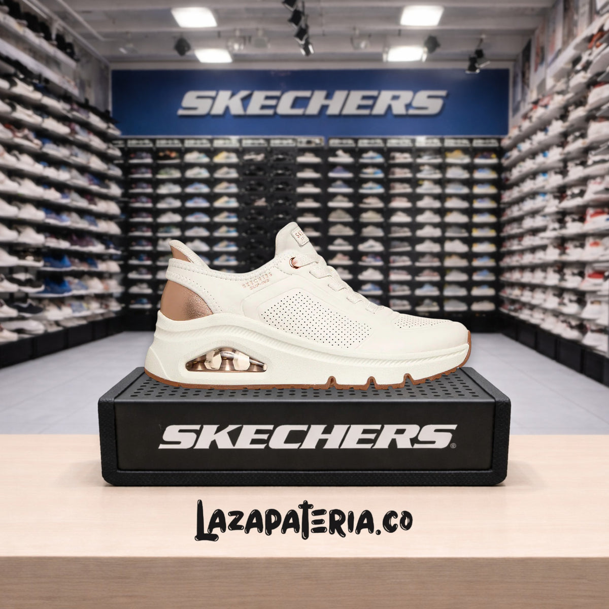 Tenis Skechers Slip-ins Blanco para mujer