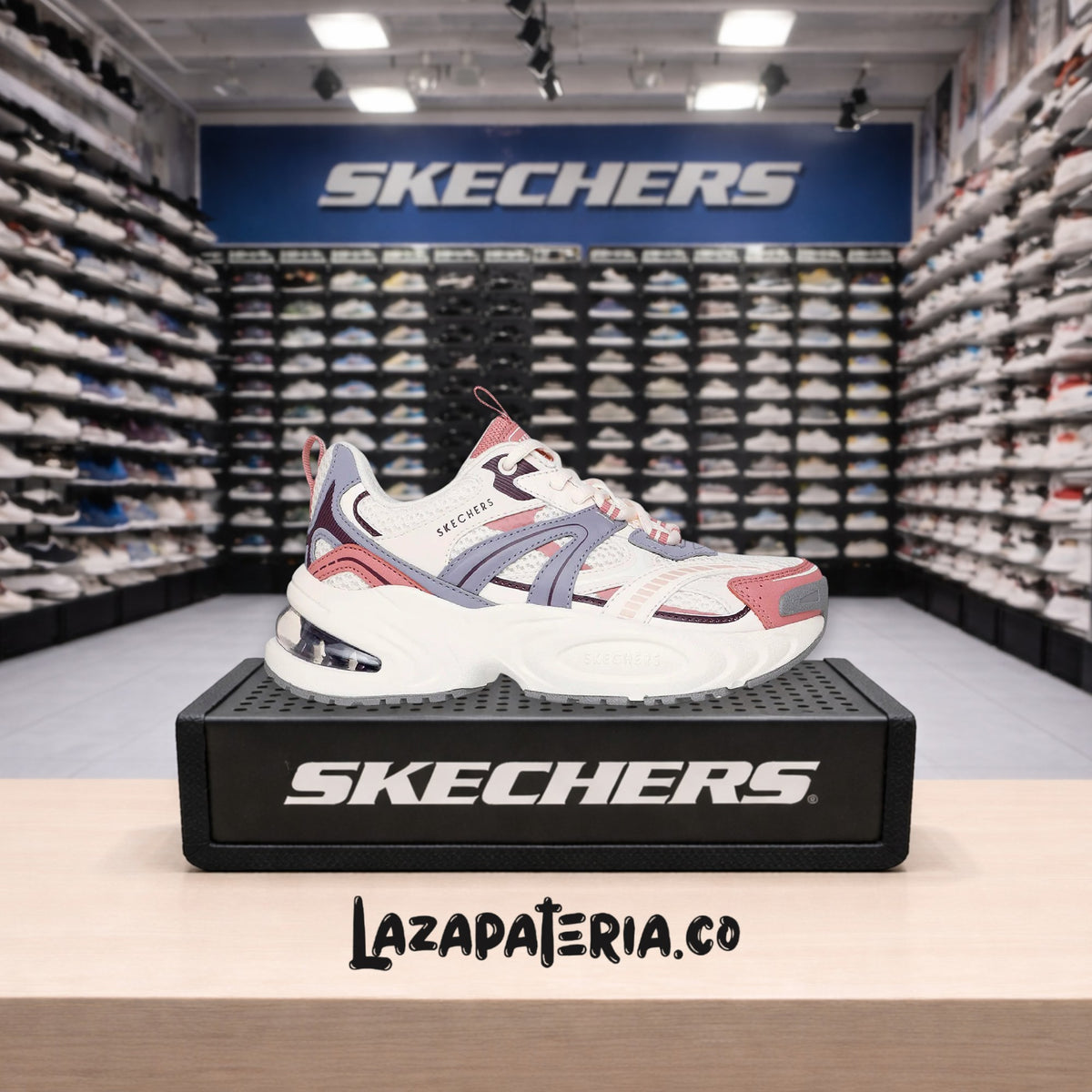 Tenis Skechers UNO Multicolor para mujer