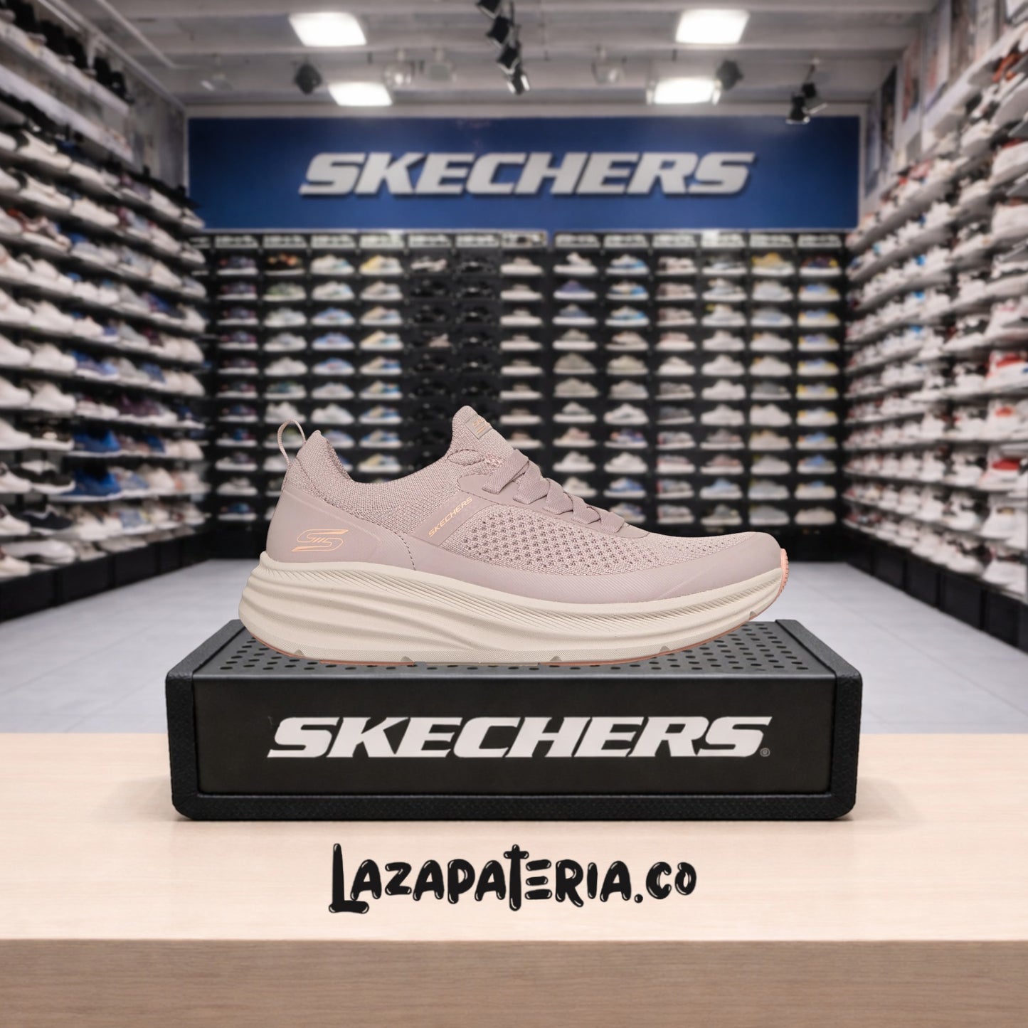 Tenis Skechers BOBS Skillz Lila para mujer